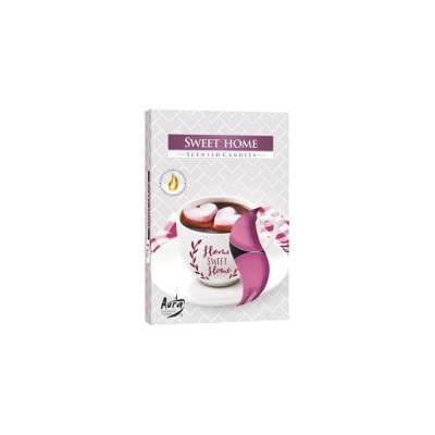 AURA Candles Փոքրիկ բուրավետ մոմեր “Sweet Home”(6 հատ)