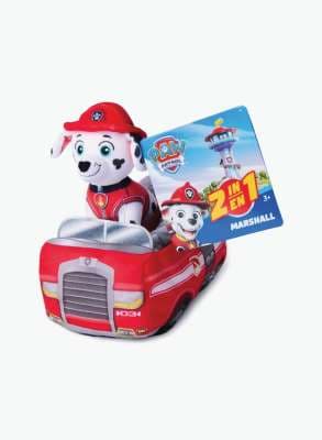 Spin Master Փափուկ խաղալիքների հավաքածու 2-ը 1-ում Paw Patrol «Մարշալ»