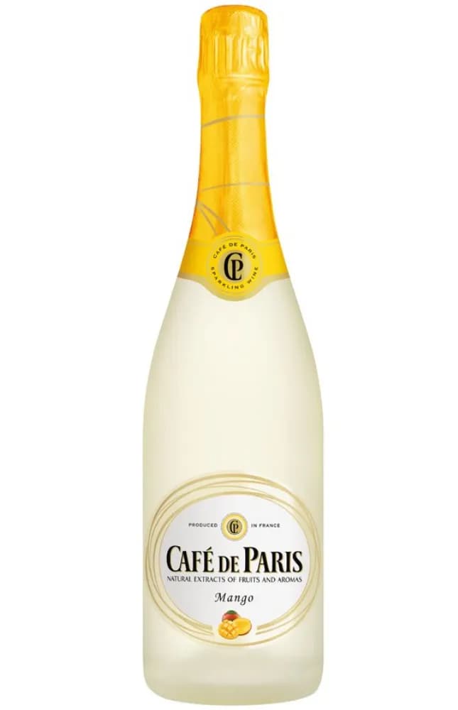 CAFÉ DE PARIS Mango Flavor Sparkling Wine-Cocktail փրփրուն-կոկտեյլ գինի, 0.75լ