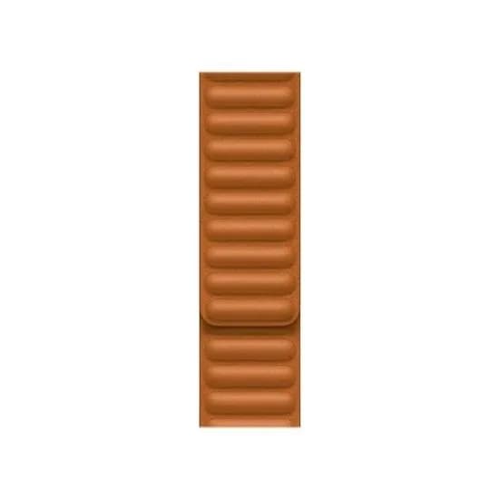 Apple Watch Band Leather 41mm Golden Brown Link S/M ML7K3ZM/A