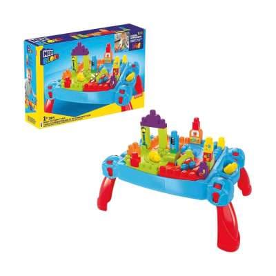Զարգացնող սեղան և կոնստրուկտոր 30 դետալ Mattel