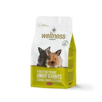 Նապաստակի կեր  WELLNESS CONIGLI NANI CUCCIOLI 1 kg