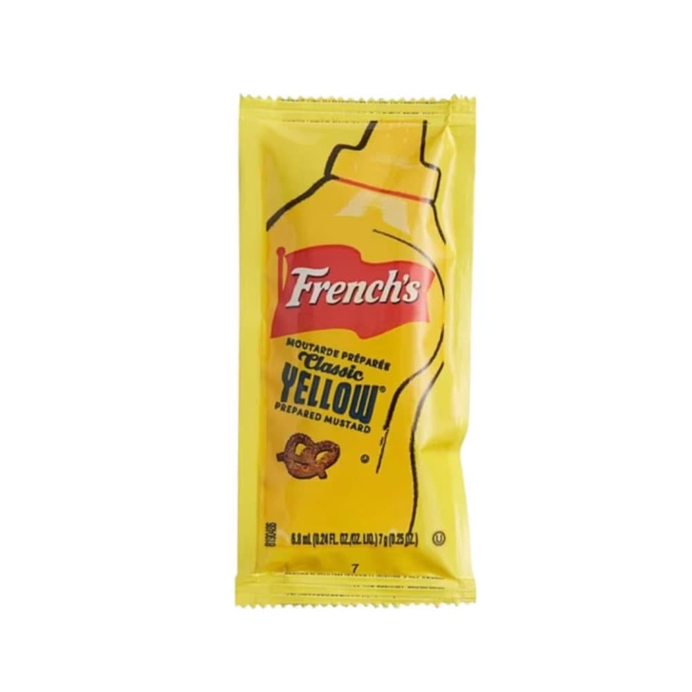 Մանանեխ դեղին French's Classic Yellow Mustard 7գ (500 հատ)