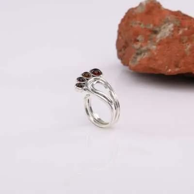 Արծաթե մատանի Աքիլլեսի գարշապար Kara Silver