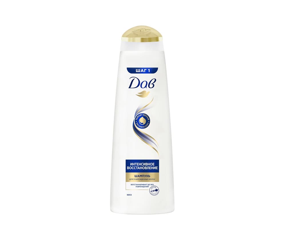 Կանացի Շամպուն վնասված մազերի համար "Dove" 380 մլ․