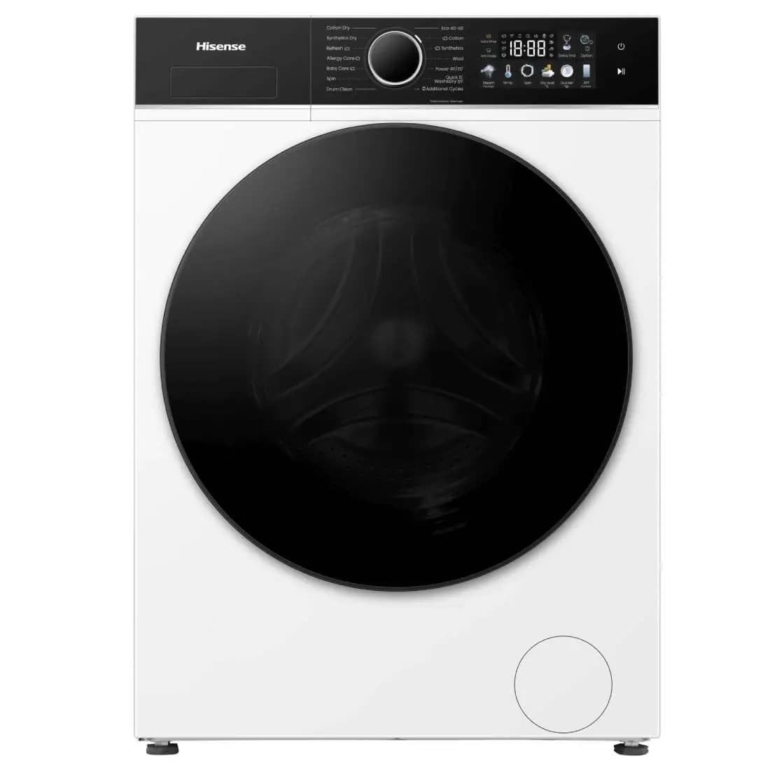 Լվացքի մեքենա և չորանոց Hisense WD3I8043BWF2 8կգ