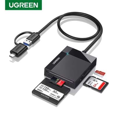 Card Reader USB C USB 3.1 GRAY