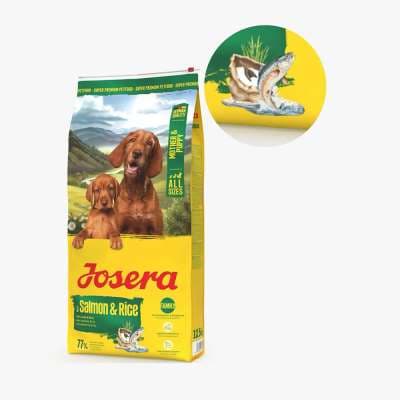 Dry dog food - Mother & Puppy with Salmon & Rice (Family Plus)